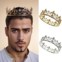 ราคา ยุโรป Royal King Queen Crown โลหะ Prince Tiaras รอบวันเกิดหมวกเครื่องแต่งกายอุปกรณ์เสริมสําหรับงานปาร์ตี้ (29684066432)