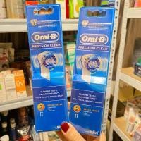 ราคา ลดแรงOral-B ออรัลบี หัวแปรงสีฟันไฟฟ้า พรีซิชั่นคลีน 2 ชิ้น (27768865821)