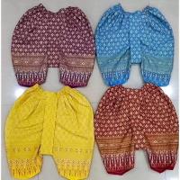 ราคา โจงกระเบนลายไทย ผ้าพิมพ์ทอง เด็กชาย-หญิง (เฉพาะโจงกระเบน) (28768927551)