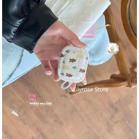 ราคา เคสสําหรับ AirPods 4 [2024] AirPods Pro2 Pro 3 2 1 Apple ชุดหูฟังไร้สายลดเสียงรบกวนหูฟังบลูทูธ Pro 2nd Generation เคสหูฟังเกาหลีน่ารัก (41014354574)