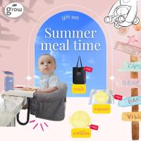 ราคา Grow Grabbie Portable Baby Chair โกรวแกบบี้เก้าอี้เด็กพกพาอเนกประสงค์ (13856157337)
