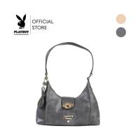 ราคา PLAYBOY รุ่น Carina Hobo Bag กระเป๋าสะพายข้างผู้หญิง รหัส ST-B253PB629 ดีไซน์ทรงโฮโบ มี 2 สี (41865312958)