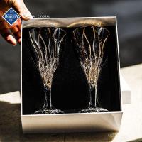 ราคา เช็ก BOHEMIA นําเข้าหรูหรา Gold-Painted Goblet แก้วคริสตัลในครัวเรือนแก้วไวน์แดงแก้วแชมเปญ (42774662685)