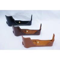 ราคา เหมาะสําหรับ Fuji X10 X20 X30 X70 กระเป๋ากล้องหนังฐานป้องกันกรณี X100S X100T ครึ่งชุด (42469068114)