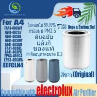ราคา ไส้กรอง electrolux A4 FA41-400WT FA41-402GY FA41-403BL、403WT、403GN、403BL、403PK EP53-46UGA EP53-45SWA EEFCLN4 HEPA Filter (24640339633)