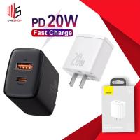ราคา ถูก/แท้Baseus หัวชาร์จ USB-C PD 20W + QC3.0 / 10.5W Dual USB (23349565098)