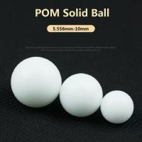 ราคา ปอม ลูกบอลพลาสติกแข็ง 5.556มม.-10มม. โพลีซีเมทิลิลีนพลาสติกลูกกลมสายแก๊งบอลความแม่นยําอุตสาหกรรมลูกพลาสติก-100/200/500ชิ้น (26165598394)