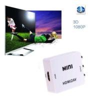 ราคา Mini ตัวแปลงสัญญาณ HDMI to AV Converter HD 1080P HDMI2AV Video Converter Box HDMI to RCA /AV/CVSB แถม สาย AV 1 เส้น (3863410689)