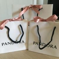 ราคา ถุงกระดาษ Pandora พร้อมโบว์ผูกสีชมพู (3332359996)