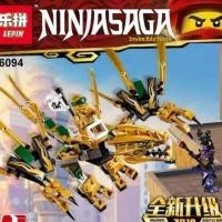ราคา ส่งฟรีEMSไม่ต้องใช้โค้ด LEPIN 06094 NinjaGo The Golden Dragon (เลโก้จีน นินจาโก มังกรทอง) (6701352668)