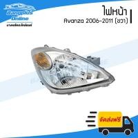 ราคา ไฟหน้า Toyota Avanza 2006/2007/2008/2009/2010/2011 (อแวนซ่า)(ขวา) - BangplusOnline (25520193353)