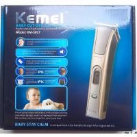 ราคา Kemei ปัตตาเลี่ยนตัดผมไร้สาย ชาร์จแบตฯได้ ตัดแรงเสียงเงียบ ตัดเด็กเล็กได้ ใบมีดไททาเนี่ยม รุ่น KM-5017 (2326775676)
