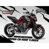 ราคา สติ๊กเกอร์แต่งลายรถ HONDA CB 650F ปี2015 ลาย หมาป่า (7745722288)