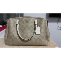 ราคา กระเป๋า coach ถังแท้มือสอง ขนาด 11 นิ้ว มีสายสะพายยาว (24528592671)