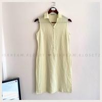 ราคา PAUL STUART Sleeveless Dress เดรสแขนกุดมือสอง✔️ (24111401318)