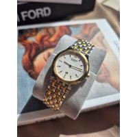 ราคา SALE TECHNOS นาฬิกาวินเทจ SWISS QUARTZ สายสแตนเลสสองกษัตริย์ แท้ สวยกริบ (41305375997)
