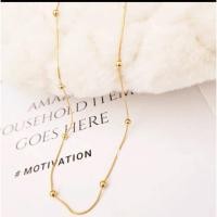 ราคา jewelryshop365 K315 สร้อยคอ 1 สลึง ทองชุบ ทองไมครอน ทองโคลนนิ่ง ทองหุ้ม ทองปลอม ทองคุณภาพดี ยาว 18 นิ้ว (14023528012)