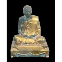 ราคา องค์พระบูชาหลวงปู่ทิมอิสริโกเนื้อเทียนชัยวัดละหารไร่จังหวัดระยอง罗勇府拉汉莱寺 (Wat Laharn Rai) 供奉的 Luang Pu Tim I (27434123437)