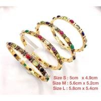 ราคา กำไลนพเก้าพลอยแท้ ตัวเรือนเงินแท้ลงยางานสวยราคาพิเศษครับย่อมเยา สินค้ามีจำนวนจำกัดครับ (28875154746)