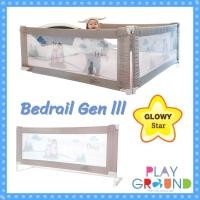 ราคา Glowy star Bedrail Gen III ที่กั้นเตียง ที่กั้นตกเตียง ที่กั้นเตียงเด็ก ขนาด 180 ซม. (17224152745)
