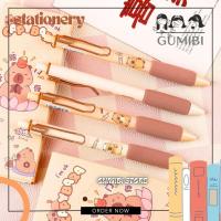 ราคา MEKANIK CAPYBARA CETEK ชุดปากกาสแตนเลส 4 ชิ้นหมวกน่ารัก CETEK ปากกา (40255763851)