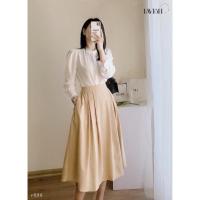 ราคา กระโปรงทรงเออัดพลีททรงสลิม (44308813846)