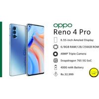 ราคา Oppo Reno 4 Pro(5G)แรม 12/256 Gb เครื่องใหม่ประกันร้าน 3 เดือน (9151536196)