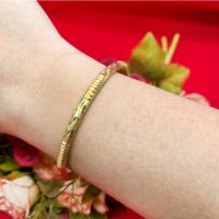 ราคา กำไลหลอดคลิปล็อคงานดิบทองเหลืองตัดลายห้อยกระพรวน เส้นผ่านศูนย์กลาง 5.8 ซม.งานดิบไม่ได้ชุบ ทองเหลืองโบราณ พร้อมส่ง (28363501370)