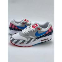 ราคา Nike Air Max 1 Parra รองเท้าวิ่งลำลองสไตล์เรโทร AT3057- 100GJ (26927400984)