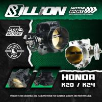 ราคา Billion ลิ้นปีกผีเสื้อ Honda K20-24 ขนาด 70mm. (Black/Silver) (27042142797)