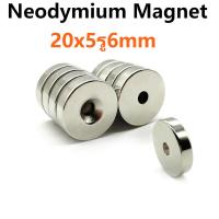 ราคา 1ชิ้น แม่เหล็กแรงสูง 20x5รู6มิล Neodymium Magnet 20*5รู6มิล แม่เหล็กนีโอดิเมียม 20x5-6มิล แม่เหล็ก กลมแบน มีรู20x5รู6mm (7133361132)
