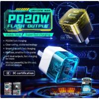 ราคา REMAXแท้!!! หัวชาร์จ หัวชาร์จมือถือ 2พอร์ต USB1/Type-C1 สีดำเหลือง,ขาวฟ้า 20w WP-U149 **รับประกัน1ปี** (22421623641)