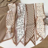 ราคา [PS-พร้อมส่งในไทย] ริบบิ้นผูกผมผ้าซาตินโทนสีน้ำตาลแฟชั่นเกาหลี ขนาดความยาว 6.5x96 cm. ผ้าเงาผ้าลื่น ไม่กินเส้นผม ไม่อับ (25528460031)