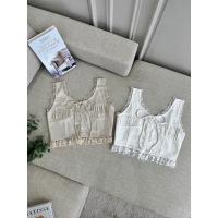 ราคา เสื้อครอปผ้าลินินเนื้อนิ่ม อย่างดี เสื้อครอปลูกไม้ (26957000122)