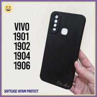 ราคา เคสสีดําปกป้อง Vivo 1904 1904 1904 1901 1906 Y17 Y15 Y12 Softcase กล้องสีดํายืดหยุ่นซิลิโคนธรรมดา (26391355373)