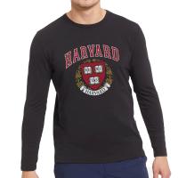 ราคา HARVARD University Cotton Combed เสื้อยืดแขนยาวพรีเมี่ยม (27342358608)