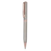 ราคา ปากกาลูกลื่นด้ามหมุนPentel B810PG-C ด้ามเงินคลิบทองชมพู (4316395093)