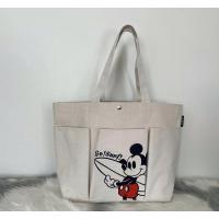 ราคา Mickey mouse x Snidel กระเป๋าสะพายช้อปปิ้งผ้าแคนวาส ด้านในเคลือบกันน้ำ ขนาด กว้าง14xยาว42xสูง27cm. (13133331336)