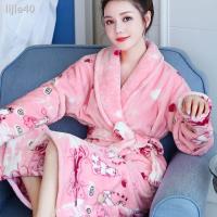 ราคา ส่วนลด 50% ✣เสื้อคลุมอาบน้ำ ชุดนอน เสื้อคลุมอาบน้ำยาว (12629242339)