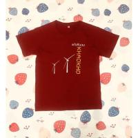 ราคา เสื้อยืดแขนสั้นแฟชั่นผู้หญิงสีแดงเข้มSize:Mผ้านิ่ม มีโลโก้”เขาค้อ” (8974228958)