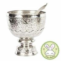 ราคา ชุดขันข้าวพร้อมพานรอง ขนาด 18cm (72752541)