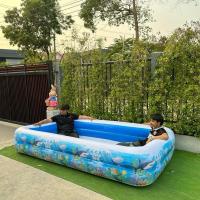 ราคา สระว่ายน้ำเป่าลม ขนาด3เมตรสูง2ชั้น ลายท้องทะเล No.821 (27126708898)