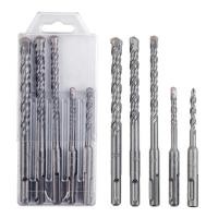 ราคา ดอกสว่าน โรตารี่ ใช้สำหรับเจาะปูน ดอกเจาะปูน ชุดดอกสว่านโรตารี่ คอนกรีต (1กล่อง5ตัว) ดอกสว่านเจาะคอนกรีต (27765727389)