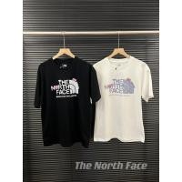 ราคา The North Face เสื้อยืดแขนสั้น ลายคลาสสิกสำหรับทั้งชายและหญิง จร품คุณภาพ (28043247745)