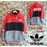 ราคา ADIDAS เสื้อแจ็คเก็ต อาดิดาส สีแดง 3 สี (9626053712)