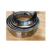 ราคา แม่พิมพ์แหวนสแตนเลสทรงกลม Bottomless 12-14-16ซม (27730985496)