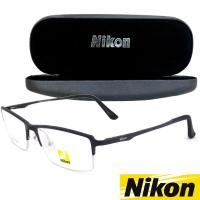 ราคา Nikon แว่นตารุ่น CX-6285 C-1 สีดำ กรอบเซาะร่อง ขาสปริง วัสดุ อลูมิเนียม Eyeglasses ทางร้านเรามีบริการรับตัดเลนส์ (2231416188)