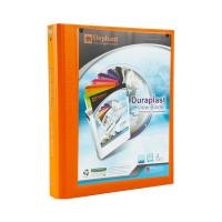 ราคา แฟ้มโชว์เอกสาร 3 ห่วง A4 สัน 5 ซม. ส้ม ตราช้าง 444 (29780850963)