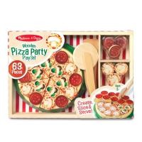 ราคา Melissa & Doug Pizza Party - ชุดทำพิซซ่า (27420736005)