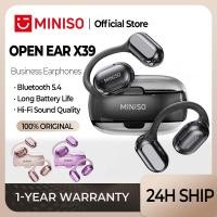 ราคา Miniso X39 หูฟังบลูทูธ OWS หูฟังไร้สายแบบเปิดหูพร้อมไมโครโฟนไฮไฟสเตอริโอบลูทูธ 5.49 (27208242209)